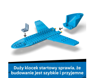 LEGO CITY 60492 Samolot pasażerski - 1529817 - zdjęcie 5